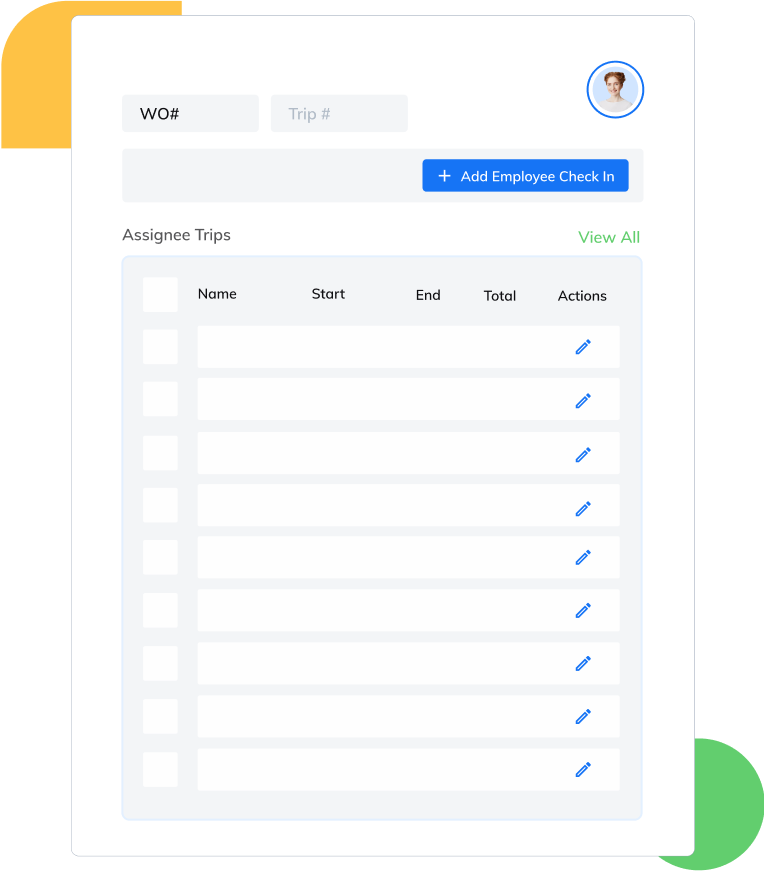 Review and manage employee time stamps