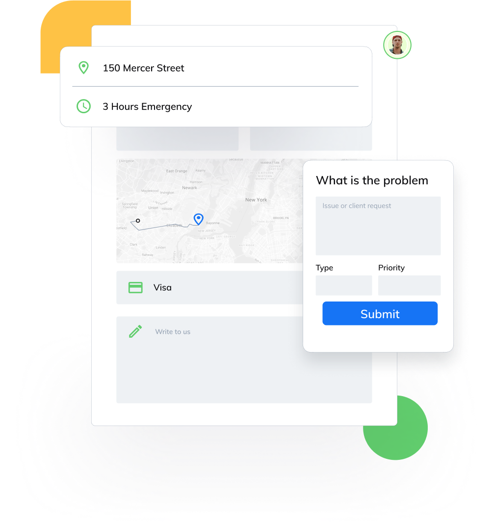 Receive Service Requests and send Work Orders