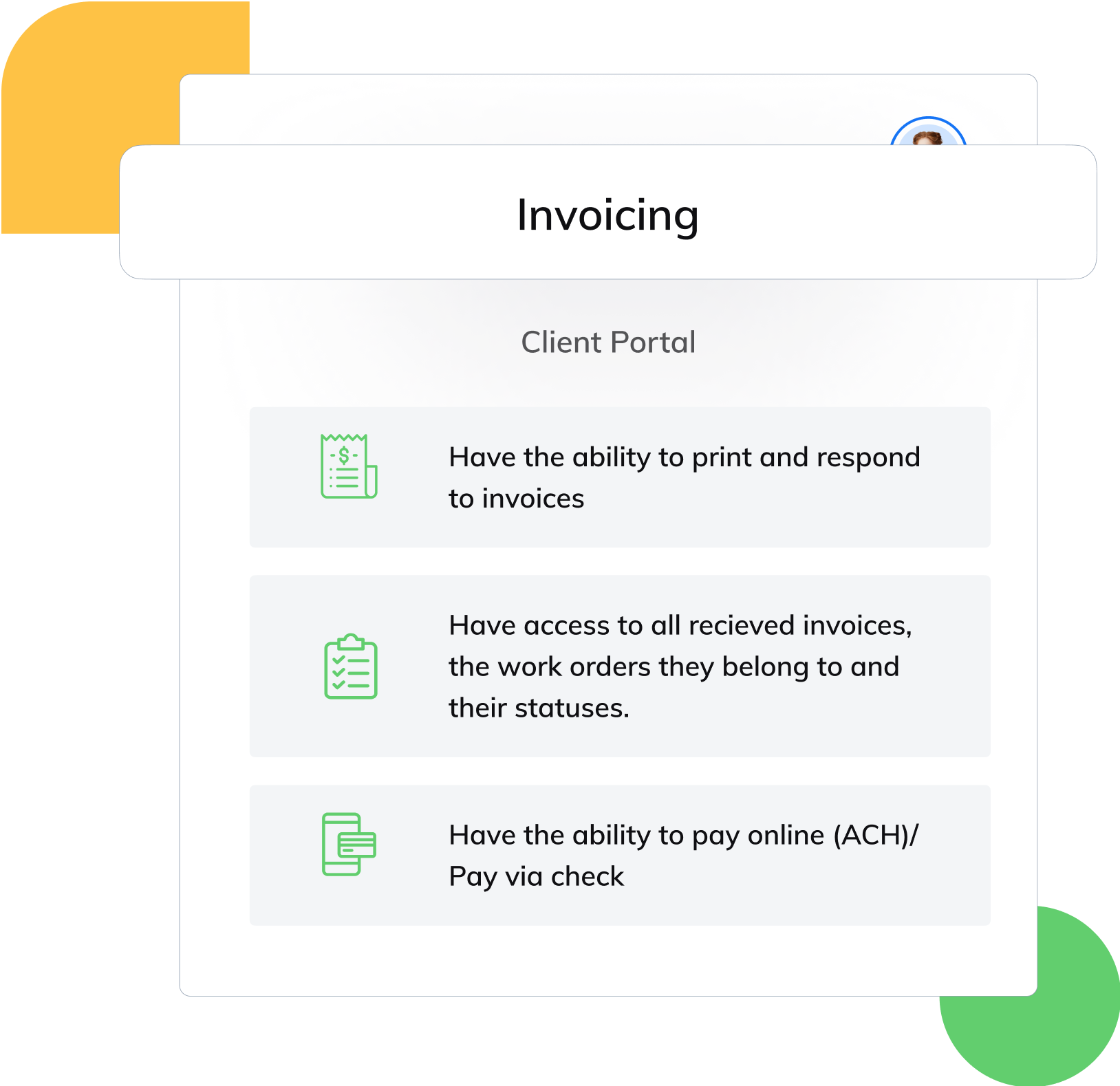 Send and recieve purchase orders and manage inventory