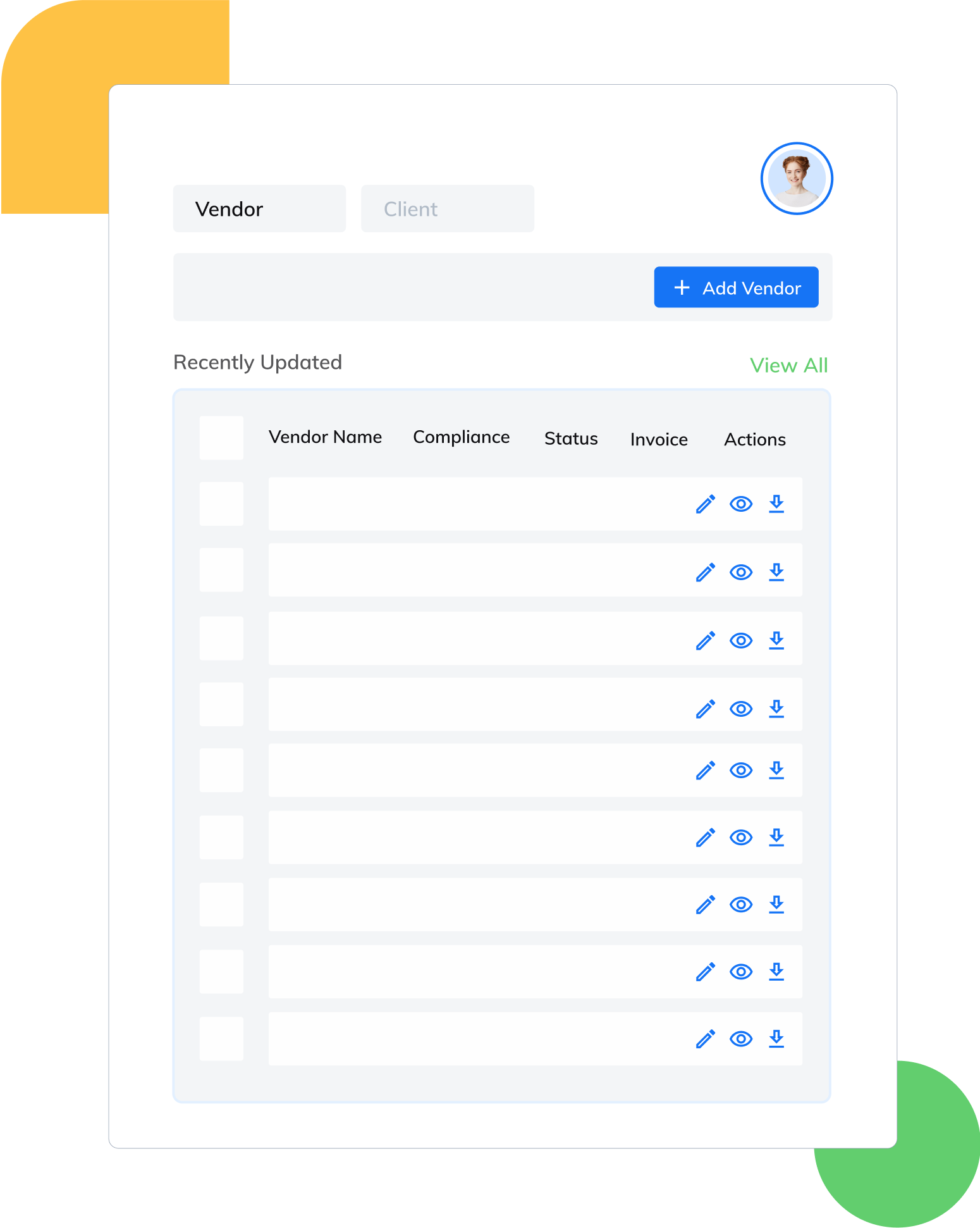 Vendor Compliance Monitoring