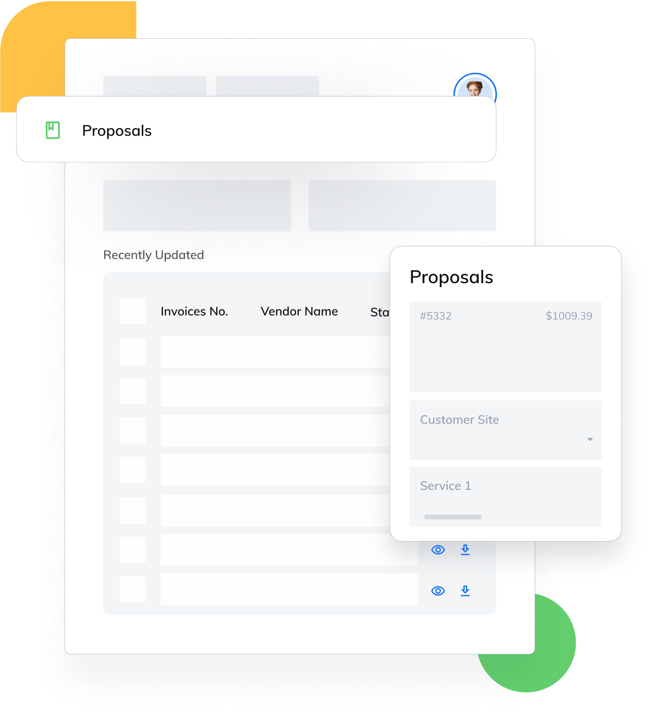 Accept and reject proposals in real time