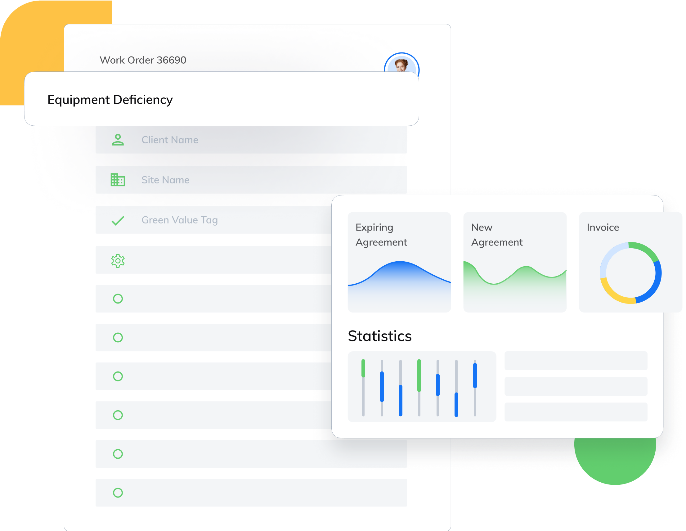 View deficiency reports